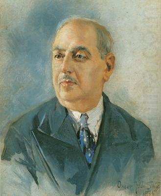 Self-portrait, Oscar Pereira da Silva